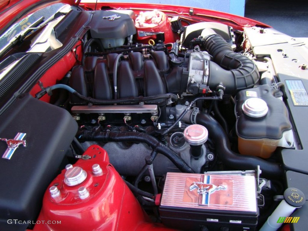 2006 Ford Mustang Roush Stage 1 Coupe 4.6 Liter SOHC 24-Valve VVT V8 Engine Photo #55563126