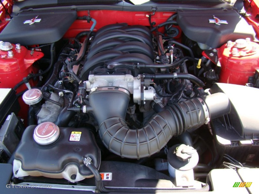 2006 Ford Mustang Roush Stage 1 Coupe 4.6 Liter SOHC 24-Valve VVT V8 Engine Photo #55563147