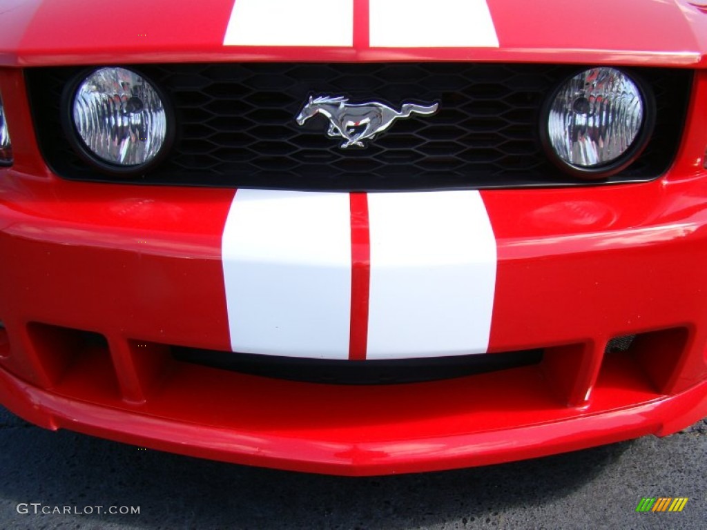 2006 Mustang Roush Stage 1 Coupe - Torch Red / Red/Dark Charcoal photo #44