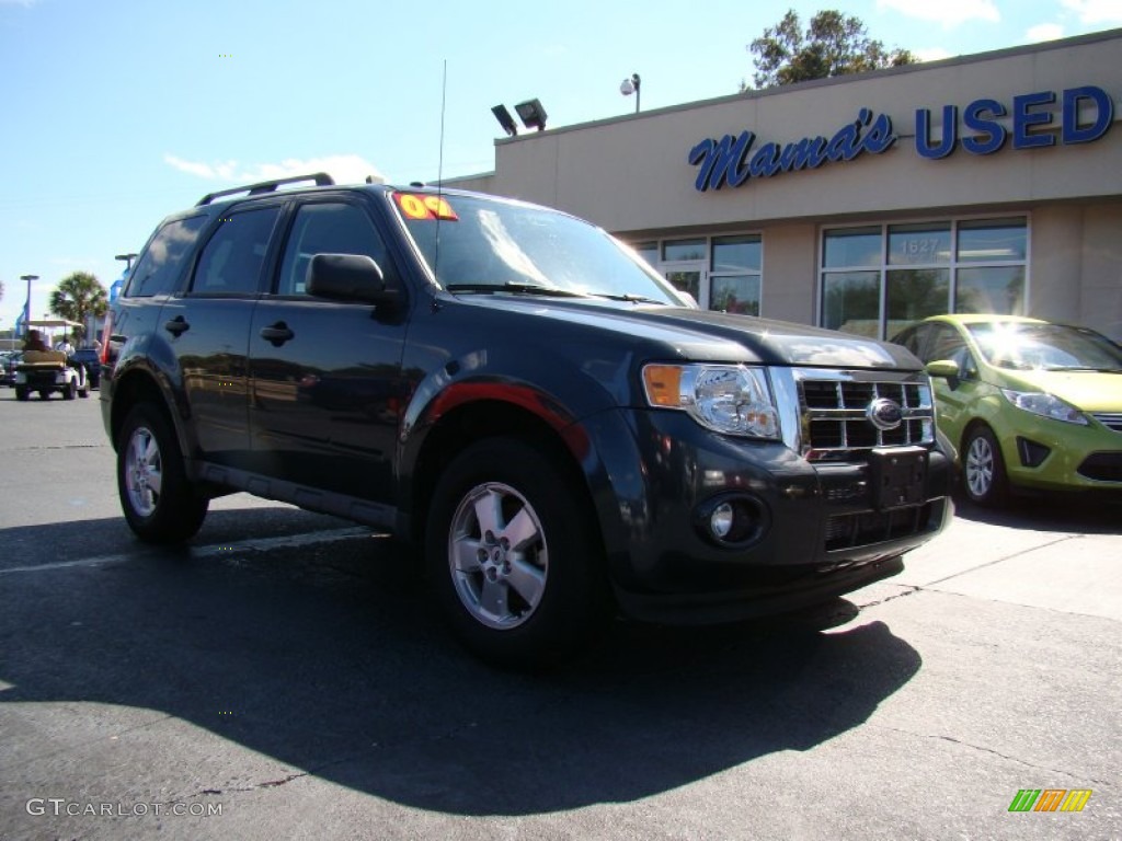 2009 Escape XLT - Black Pearl Slate Metallic / Charcoal photo #2