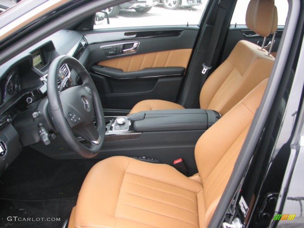 Natural Beige Interior 2010 Mercedes-Benz E 550 4Matic Sedan Photo #55565035