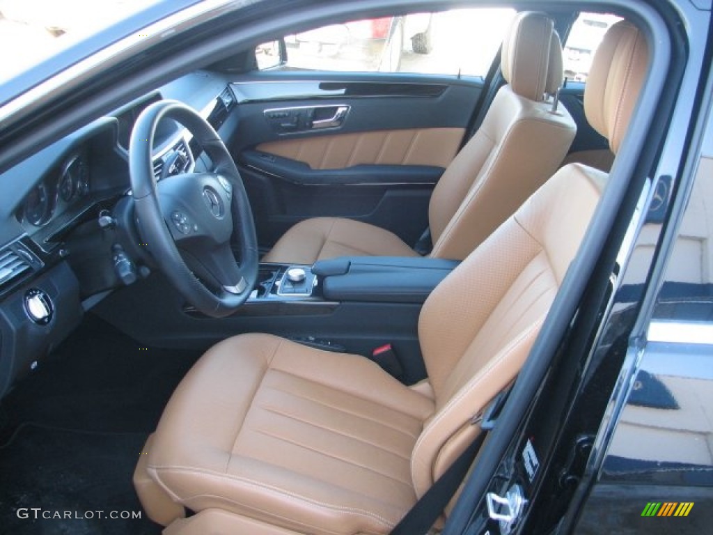 Natural Beige Interior 2010 Mercedes-Benz E 550 4Matic Sedan Photo #55565046