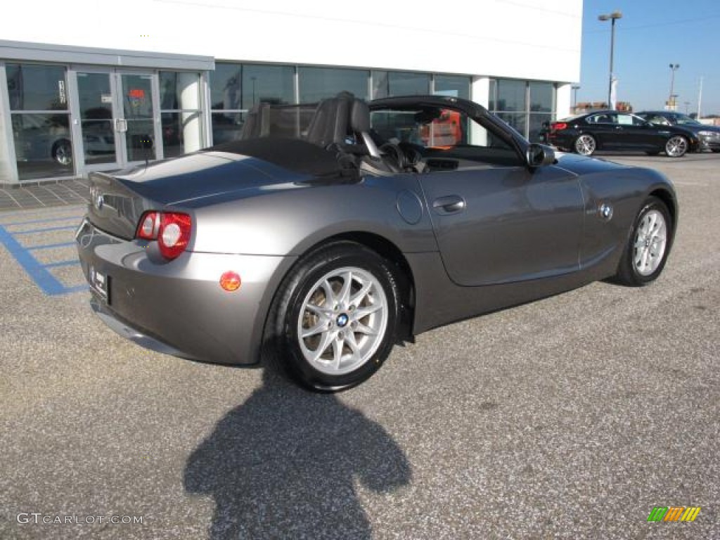 Sterling Grey Metallic 2005 BMW Z4 2.5i Roadster Exterior Photo #55565081