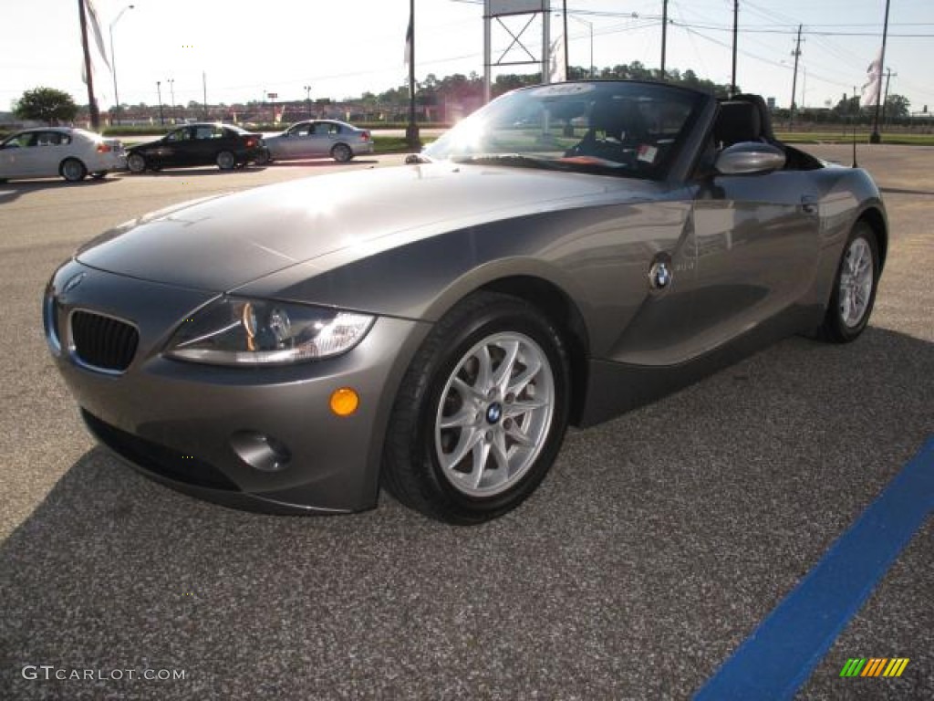 Sterling Grey Metallic 2005 BMW Z4 2.5i Roadster Exterior Photo #55565126