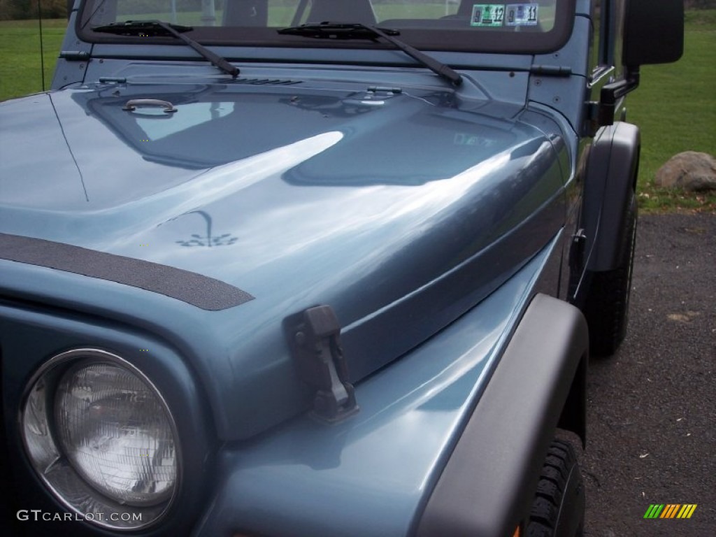 1999 Wrangler Sport 4x4 - Gunmetal Pearlcoat / Agate photo #12