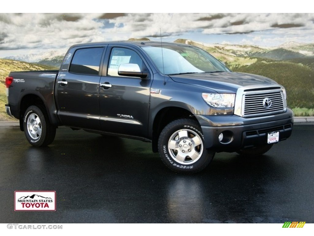 2012 Tundra Limited CrewMax 4x4 - Magnetic Gray Metallic / Graphite photo #1