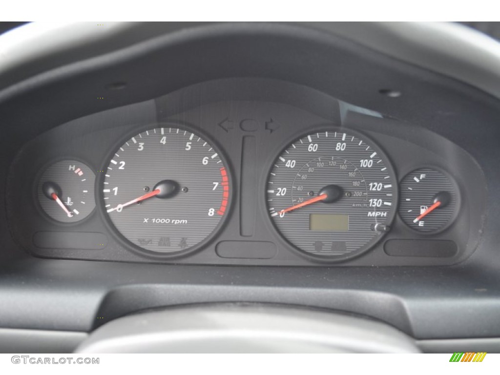 2001 Hyundai Santa Fe GL V6 4WD Gauges Photo #55566349
