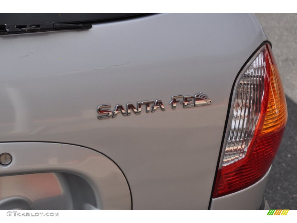 2001 Hyundai Santa Fe GL V6 4WD Marks and Logos Photo #55566483