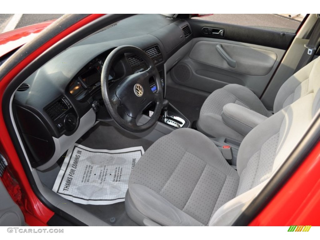 Gray Interior 2000 Volkswagen Jetta GLS Sedan Photo #55566550