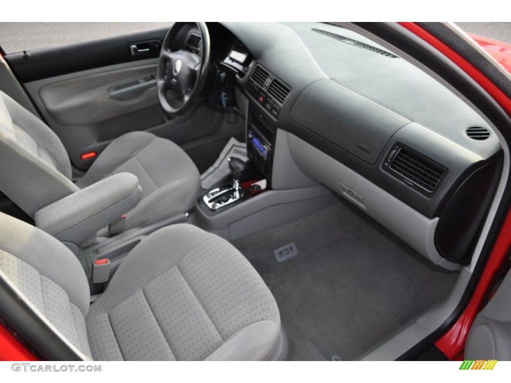 Gray Interior 2000 Volkswagen Jetta GLS Sedan Photo #55566570