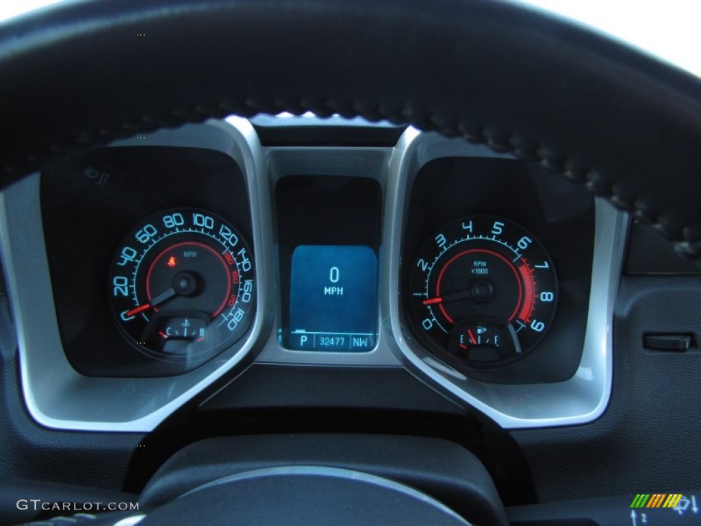 2010 Chevrolet Camaro SS Coupe Gauges Photo #55566594