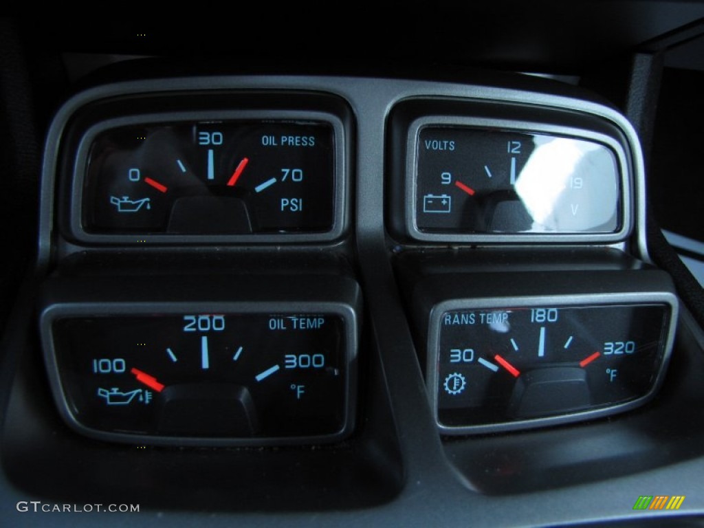 2010 Chevrolet Camaro SS Coupe Gauges Photo #55566612