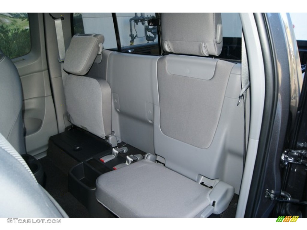 2012 Tacoma V6 TRD Access Cab 4x4 - Magnetic Gray Mica / Graphite photo #9