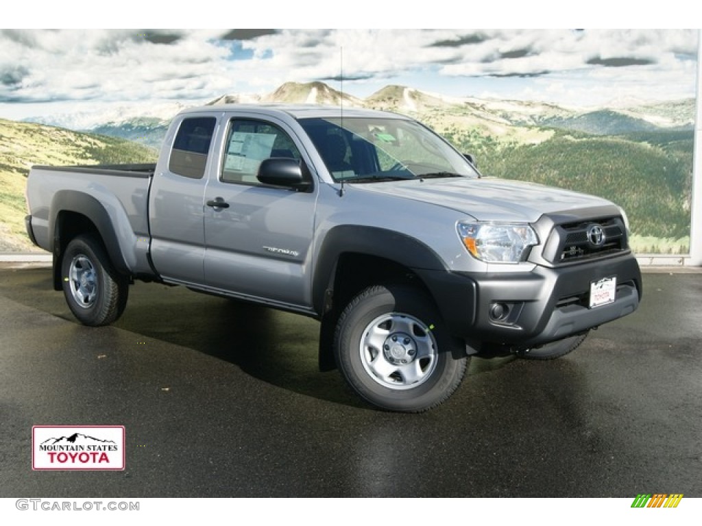 2012 Tacoma Access Cab 4x4 - Silver Streak Mica / Graphite photo #1