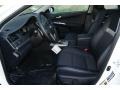 Black 2012 Toyota Camry SE V6 Interior