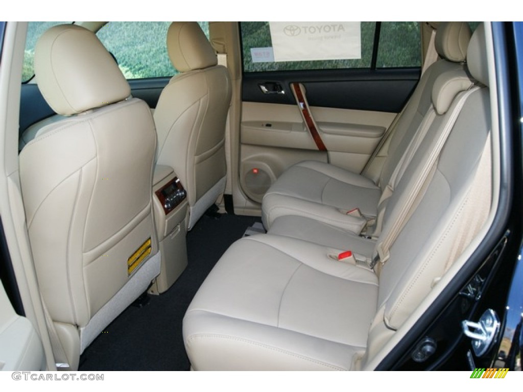 Sand Beige Interior 2012 Toyota Highlander Limited 4WD Photo #55567386