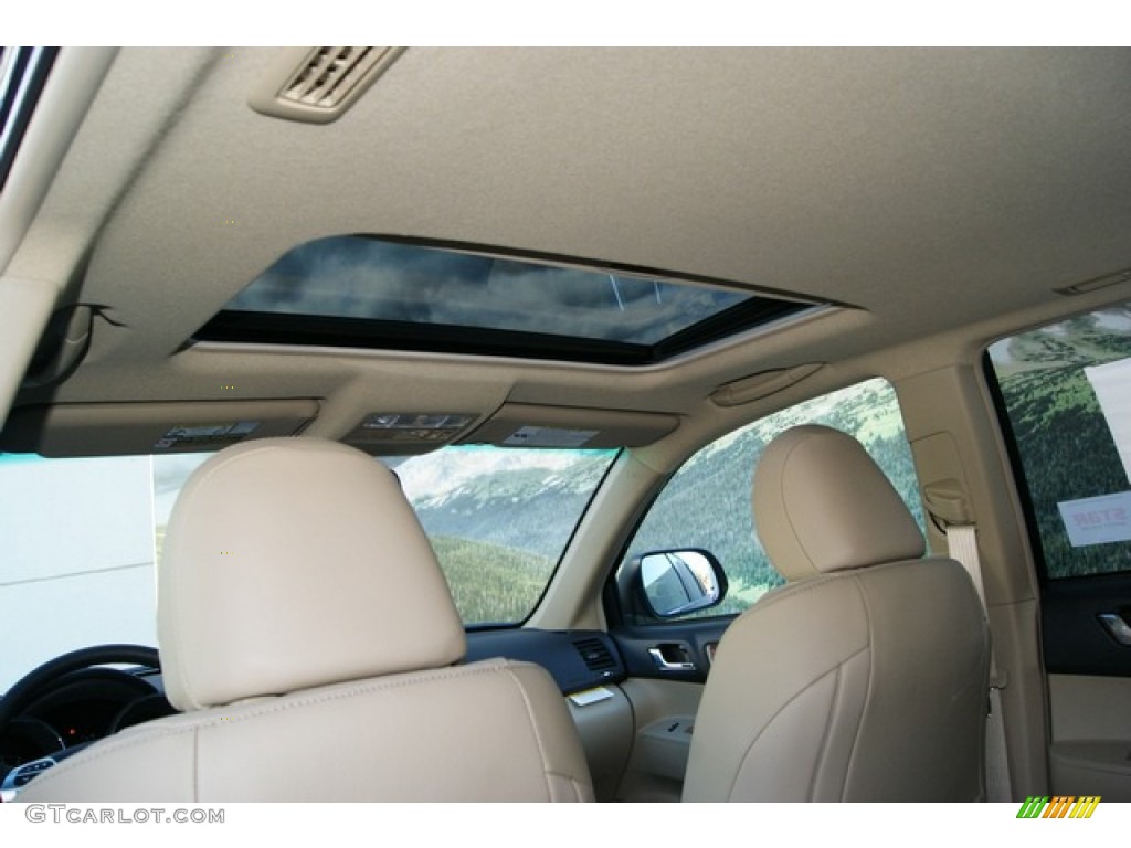 2012 Highlander Limited 4WD - Black / Sand Beige photo #11