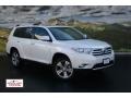 2012 Blizzard White Pearl Toyota Highlander Limited 4WD  photo #1