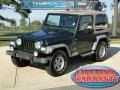 2000 Forest Green Pearl Jeep Wrangler Sport 4x4  photo #1