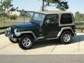 2000 Forest Green Pearl Jeep Wrangler Sport 4x4  photo #9