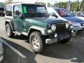 2000 Forest Green Pearl Jeep Wrangler Sport 4x4  photo #29