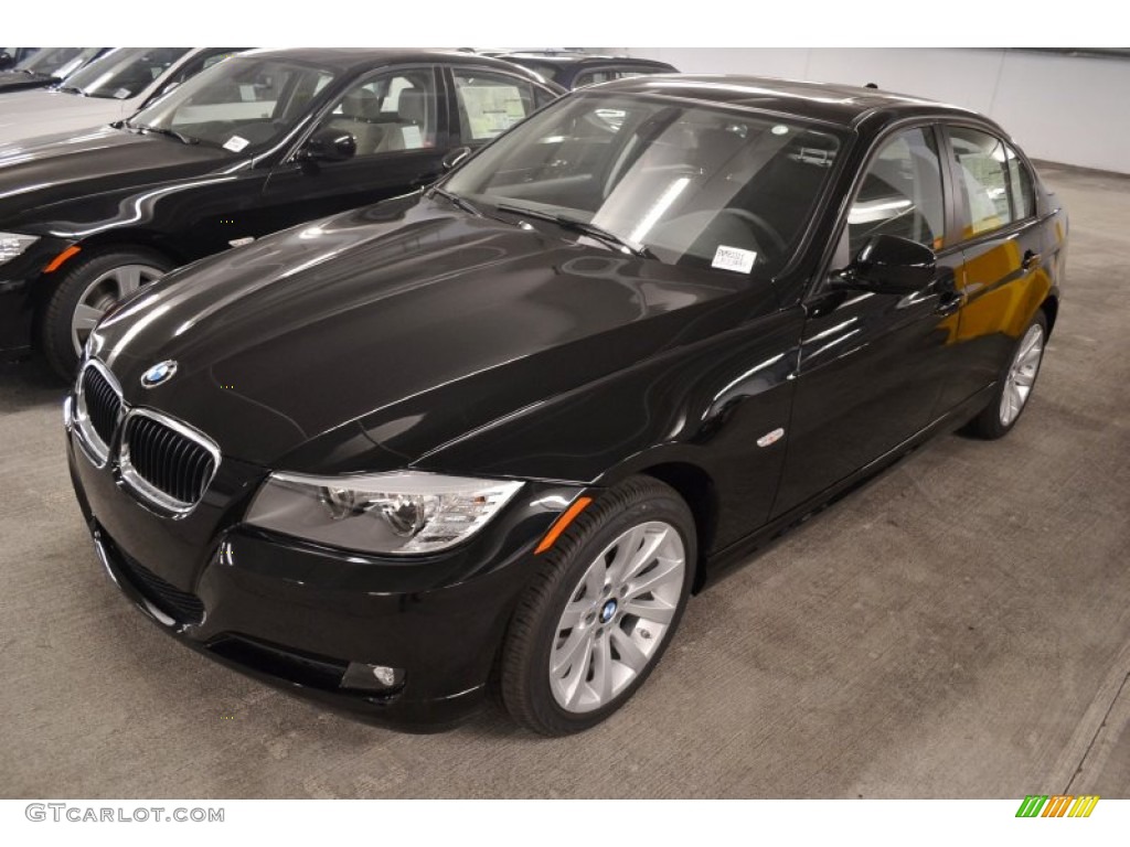 2011 3 Series 328i Sedan - Jet Black / Black Dakota Leather photo #8