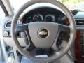 Light Titanium 2009 Chevrolet Tahoe Hybrid Steering Wheel