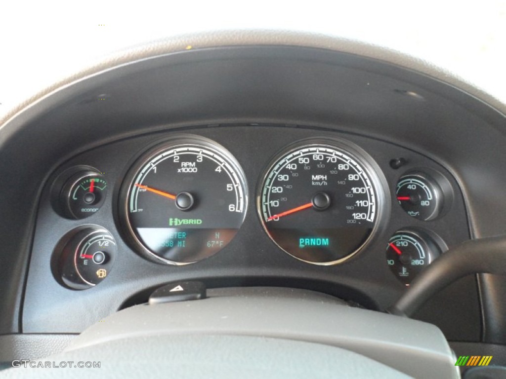 2009 Chevrolet Tahoe Hybrid Gauges Photo #55570509