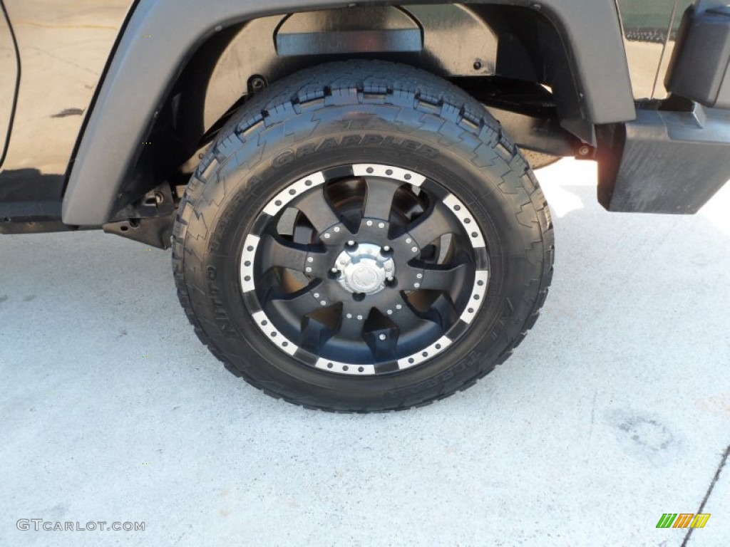 2008 Jeep Wrangler X 4x4 Custom Wheels Photo #55570644