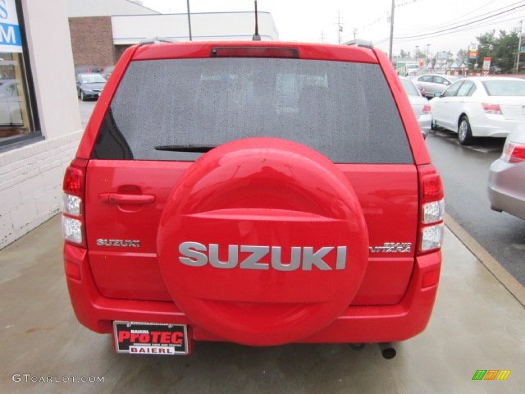 2006 Grand Vitara XSport - Racy Red / Black photo #5