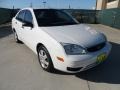 Cloud 9 White 2007 Ford Focus ZX4 S Sedan
