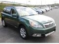 2011 Cypress Green Pearl Subaru Outback 2.5i Limited Wagon  photo #3