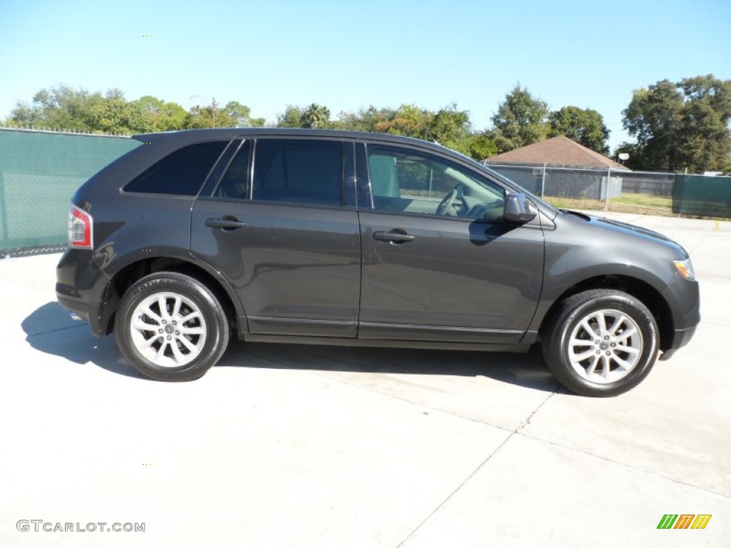 2007 Edge SEL - Carbon Metallic / Medium Light Stone photo #2