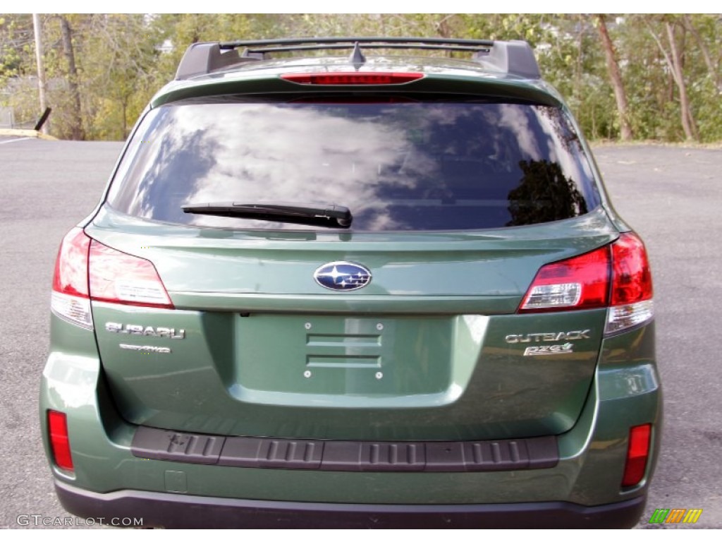 2011 Outback 2.5i Limited Wagon - Cypress Green Pearl / Warm Ivory photo #7