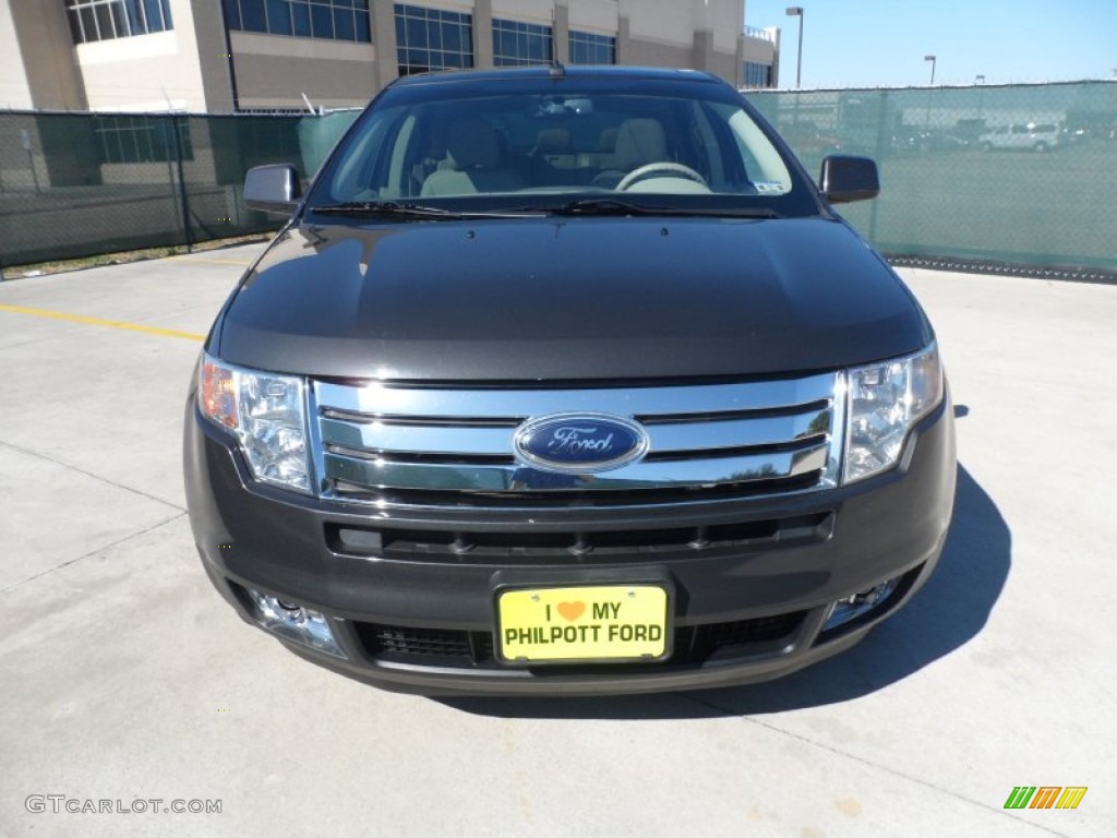 2007 Edge SEL - Carbon Metallic / Medium Light Stone photo #8