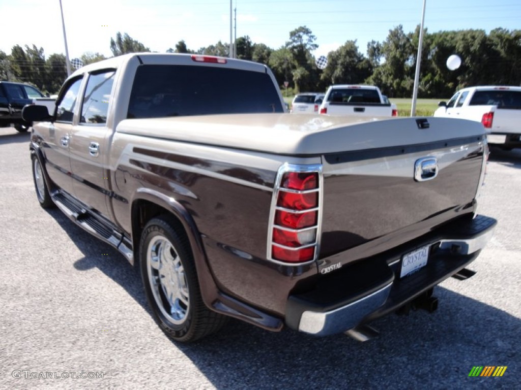 2006 Silverado 1500 LT Crew Cab - Sandstone Metallic / Medium Gray photo #3