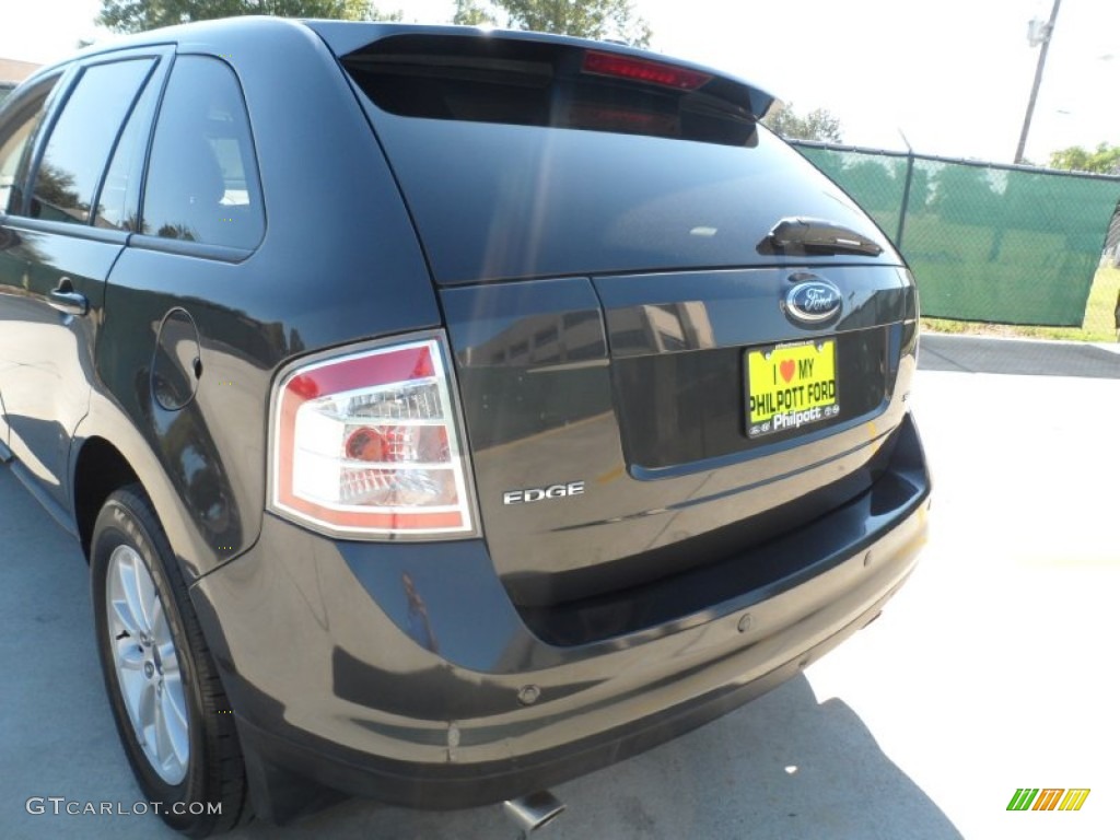 2007 Edge SEL - Carbon Metallic / Medium Light Stone photo #19