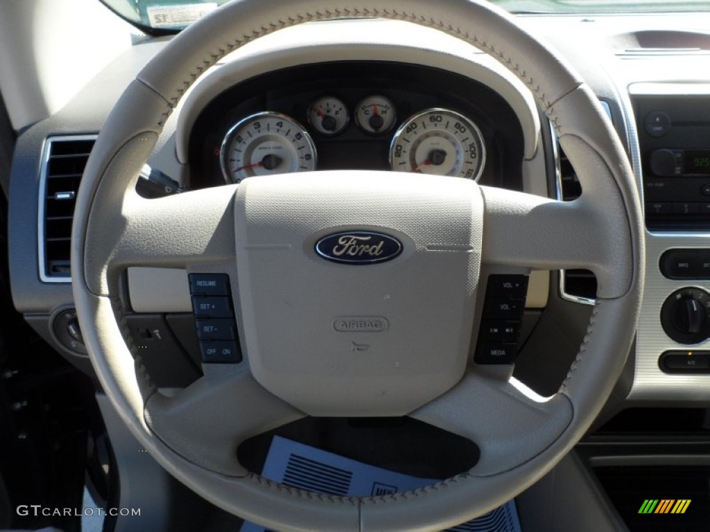 2007 Edge SEL - Carbon Metallic / Medium Light Stone photo #39