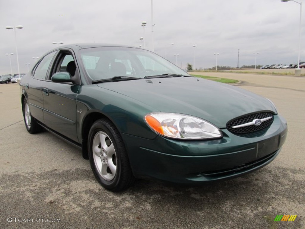 Tropic Green Metallic 2000 Ford Taurus SE Exterior Photo #55573050