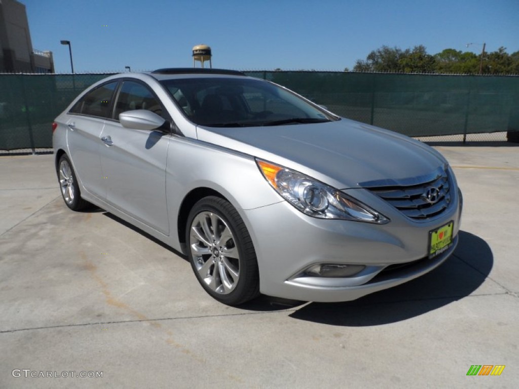 2012 Sonata SE 2.0T - Radiant Silver / Gray photo #1