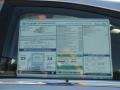  2012 Sonata SE 2.0T Window Sticker