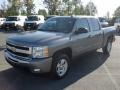 2009 Graystone Metallic Chevrolet Silverado 1500 LT Crew Cab  photo #1