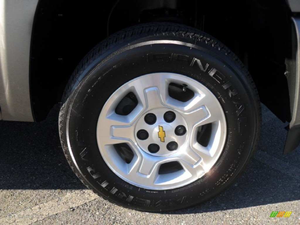 2009 Chevrolet Silverado 1500 LT Crew Cab Wheel Photo #55574304