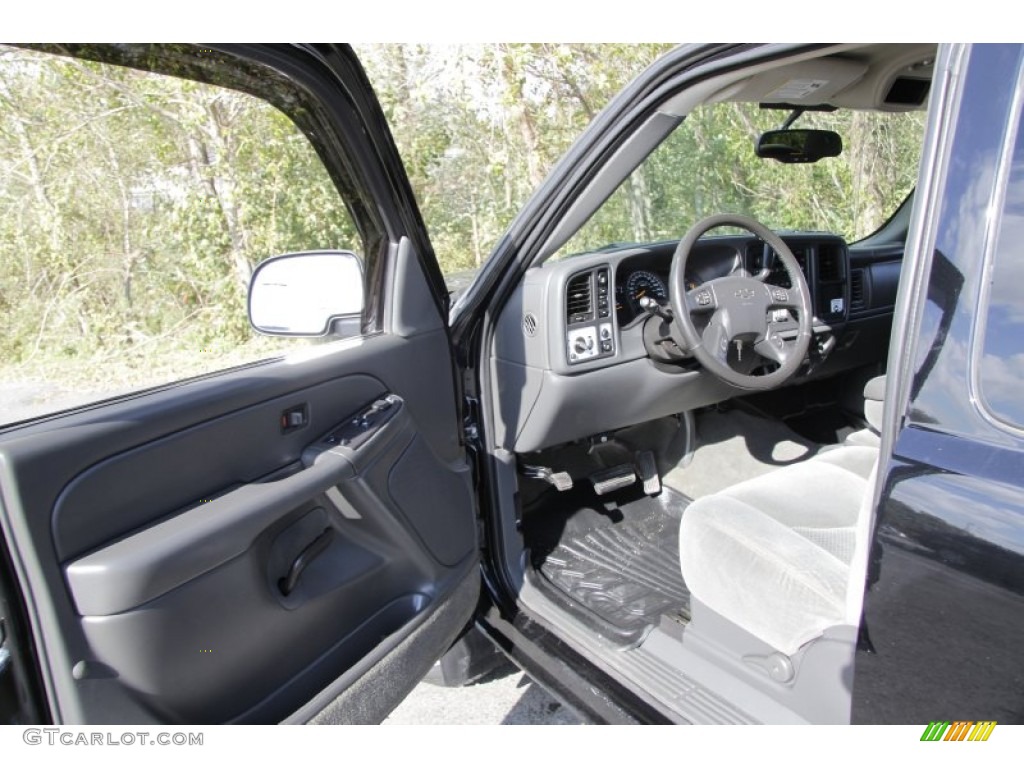 2004 Silverado 1500 Z71 Extended Cab 4x4 - Black / Dark Charcoal photo #14