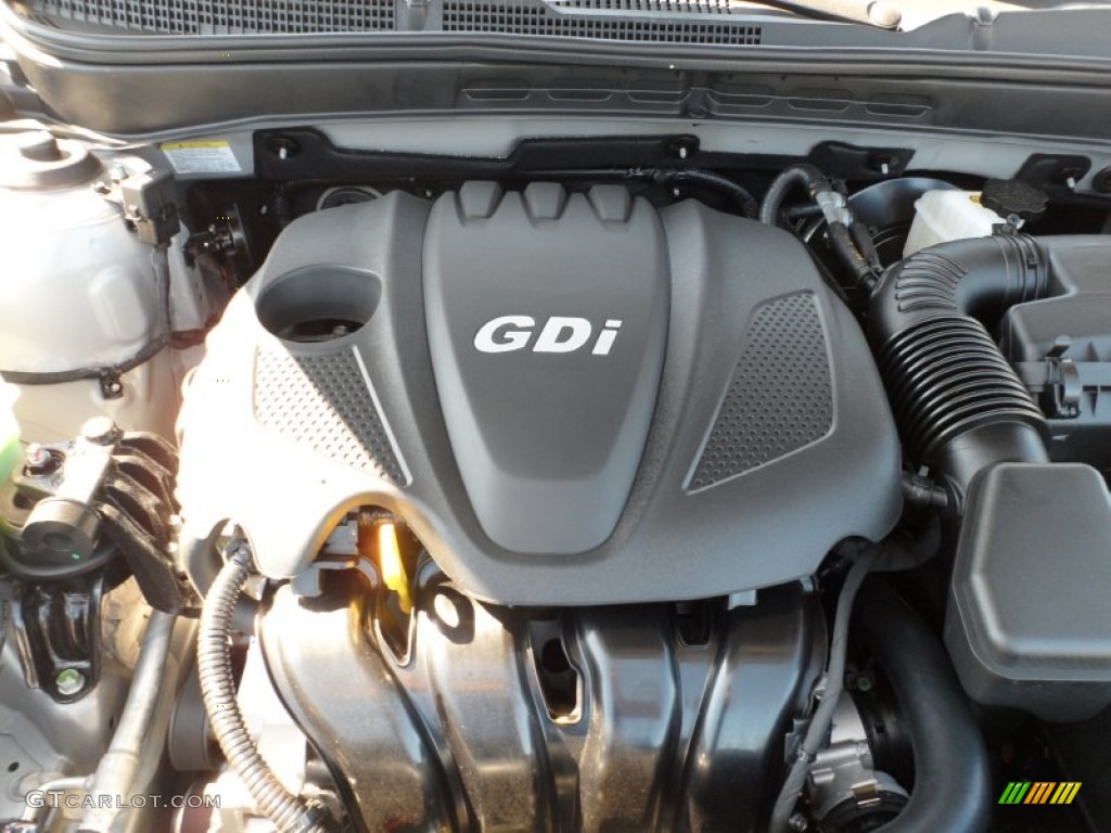 2012 Hyundai Sonata SE 2.4 Liter GDI DOHC 16-Valve D-CVVT 4 Cylinder Engine Photo #55574460