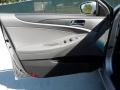 Gray 2012 Hyundai Sonata SE Door Panel