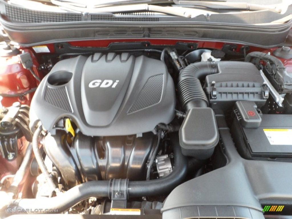 2012 Hyundai Sonata GLS 2.4 Liter GDI DOHC 16-Valve D-CVVT 4 Cylinder Engine Photo #55575390