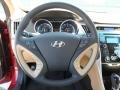 Camel 2012 Hyundai Sonata GLS Steering Wheel