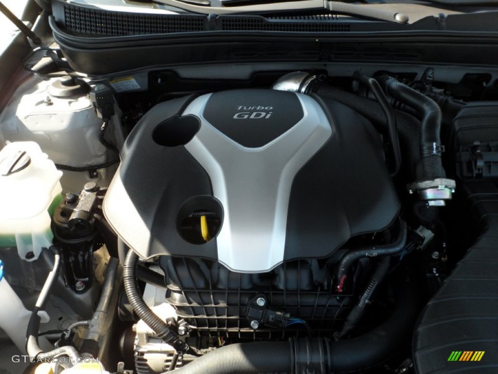 2012 Hyundai Sonata Limited 2.0T 2.0 Liter GDI Turbocharged DOHC 16-Valve D-CVVT 4 Cylinder Engine Photo #55575762