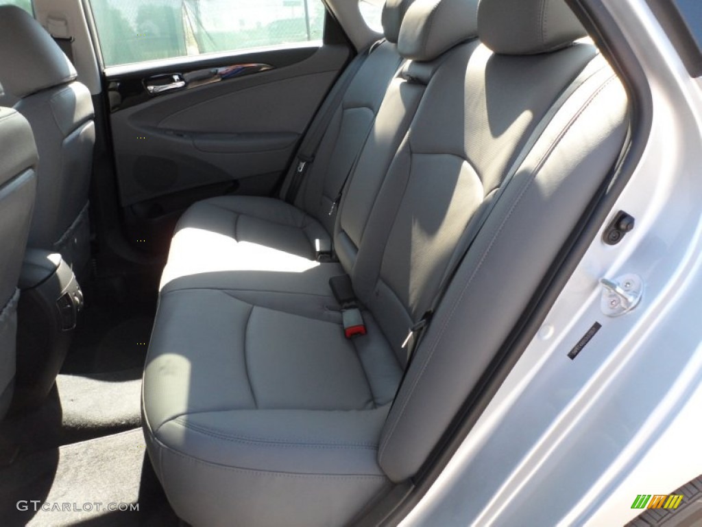 Gray Interior 2012 Hyundai Sonata Limited 2.0T Photo #55575789